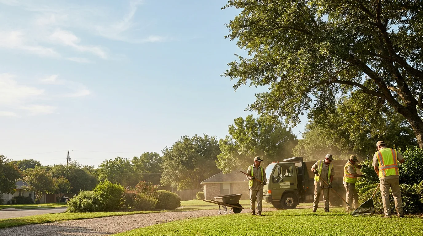 Landscaping in Valley Spring, TX near me